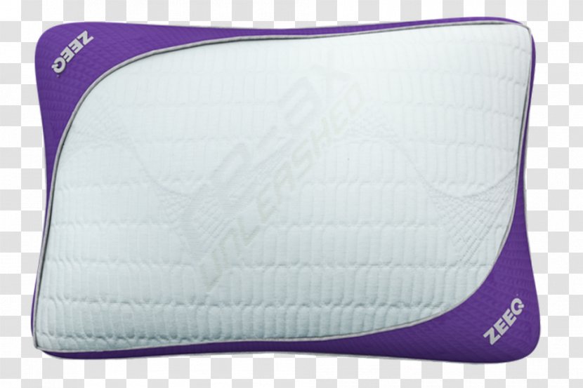 Pillow Sleep Snoring Alarm Clocks Bed - Purple Transparent PNG