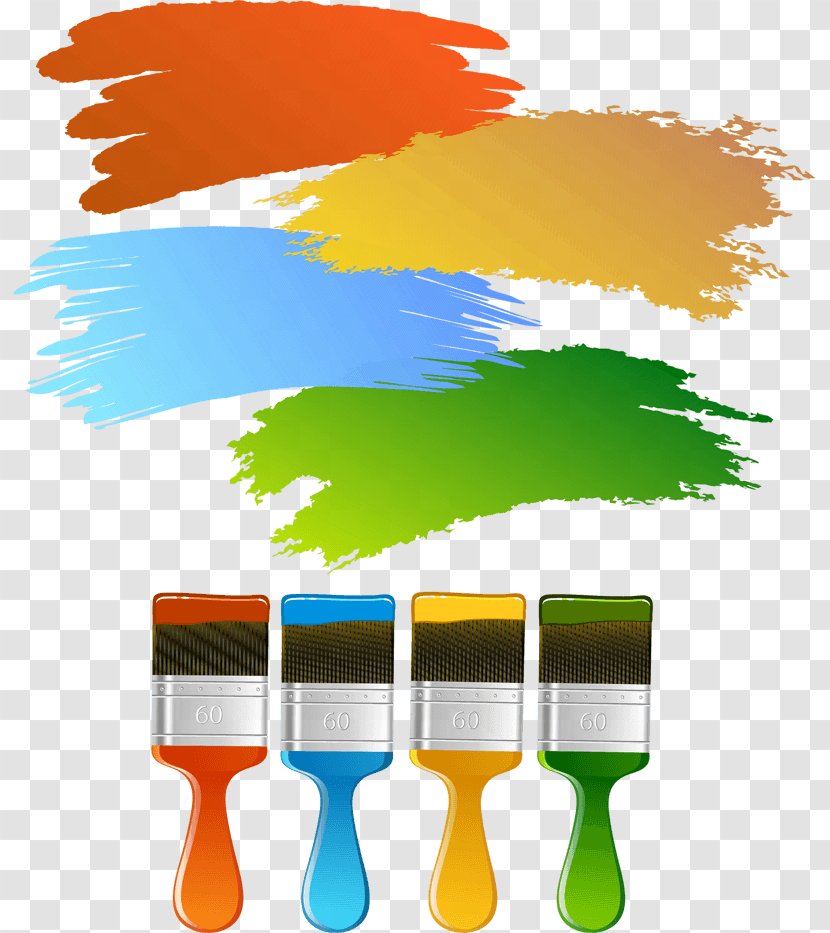 Paint Brushes Royalty-free Vector Graphics Stock Photography - Watercolor Painting - Color Transparent PNG