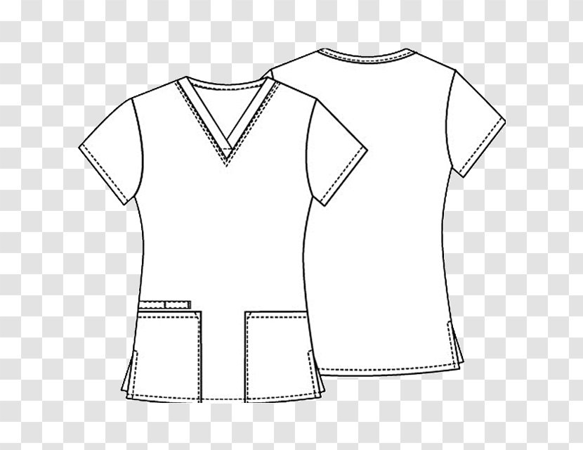 T-shirt Collar Lab Coats Clothing Jersey - Joint Transparent PNG