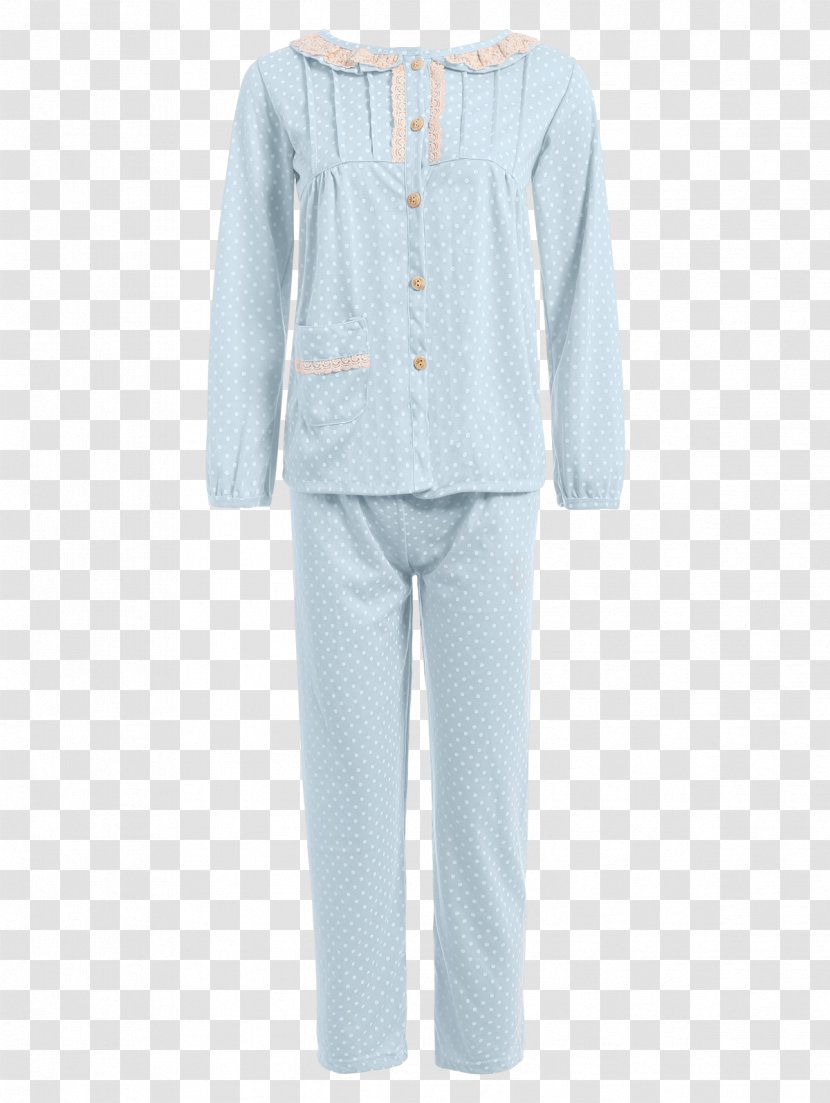 Pajamas Sleeve Dress Neck Transparent PNG