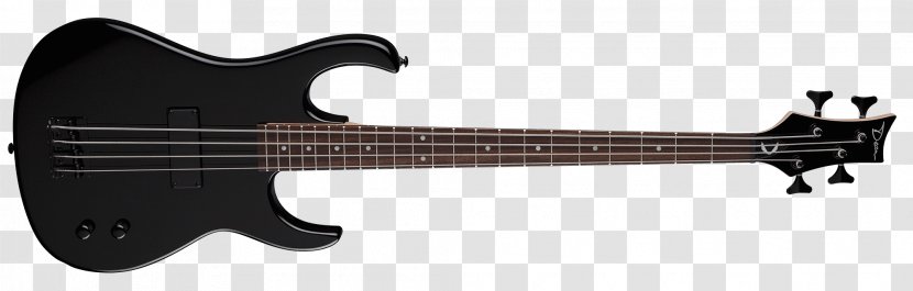 Dean Guitars Bass Guitar Musical Instruments String - Silhouette Transparent PNG