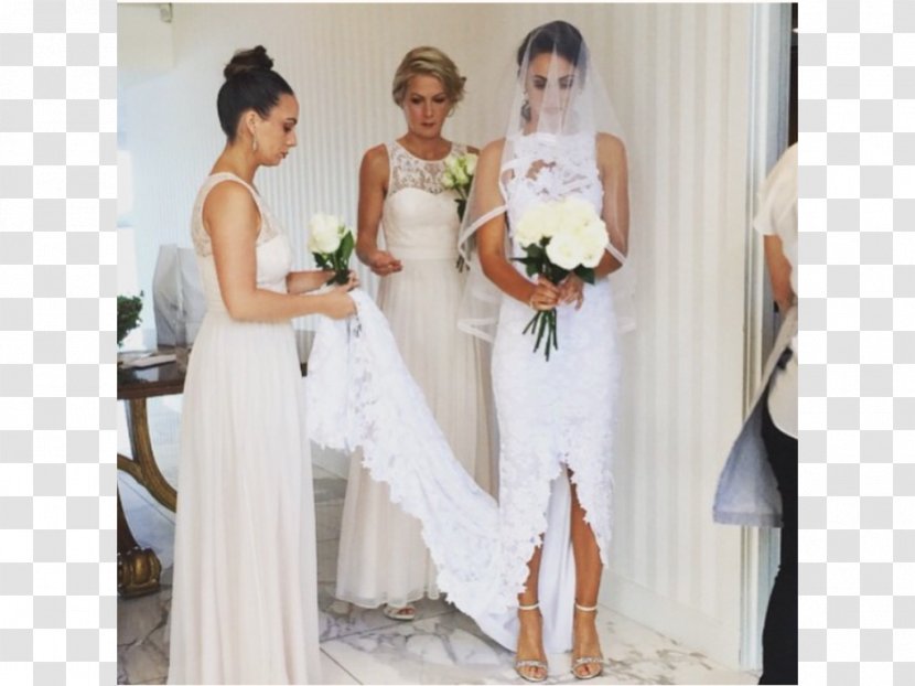 Wedding Dress Bride Flower Marriage - Haute Couture - Lace Transparent PNG