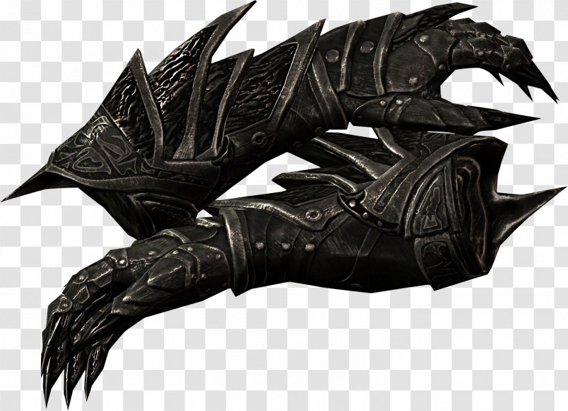 The Elder Scrolls V: Skyrim Gauntlet Armour Video Game Glove - Claw Transparent PNG