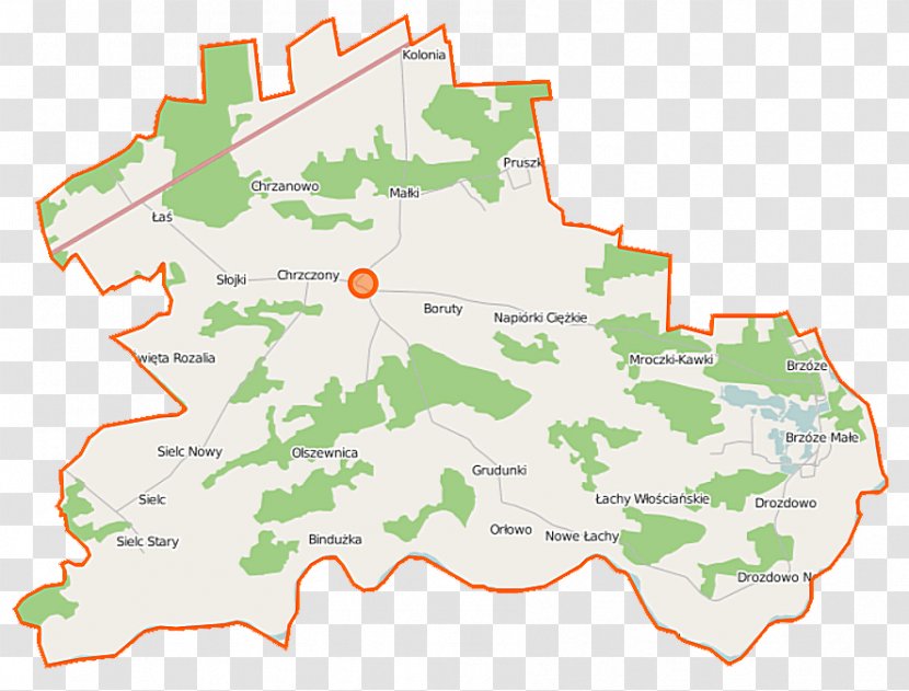 Residential Area Land Lot Map Ecoregion Line - Tree Transparent PNG