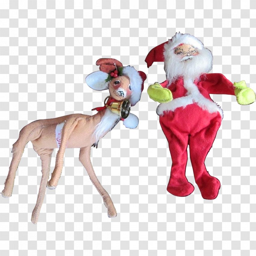Reindeer Animal Figurine Christmas Ornament Transparent PNG