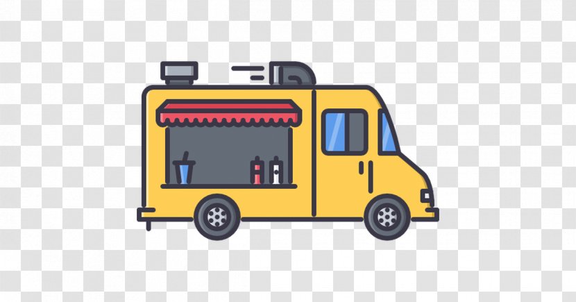 Food Truck Car Transport - Motor Vehicle Transparent PNG