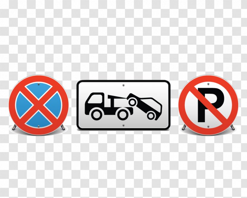 Winch Car Tow Truck Stock Illustration - Area - Traffic Signs Transparent PNG