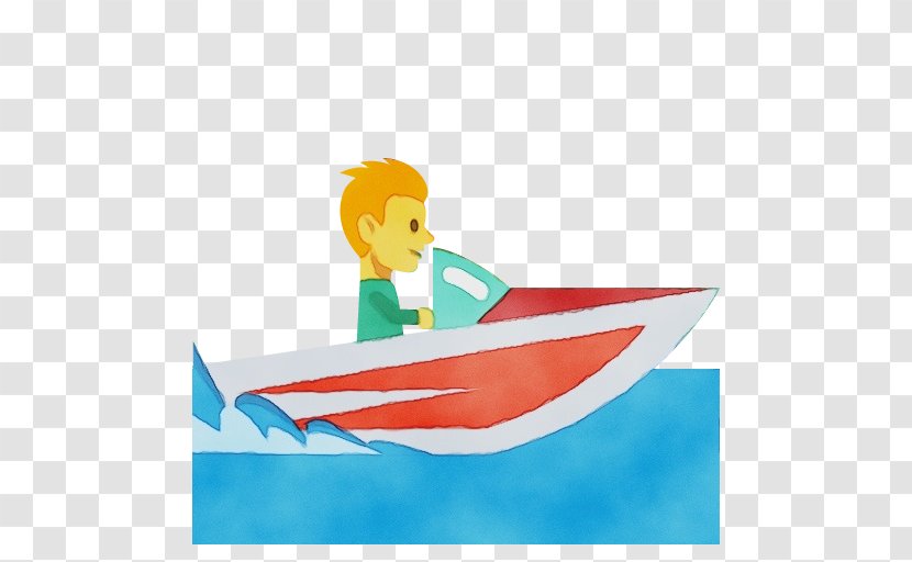 Boat Cartoon - Character - Surface Water Sports Surfing Transparent PNG