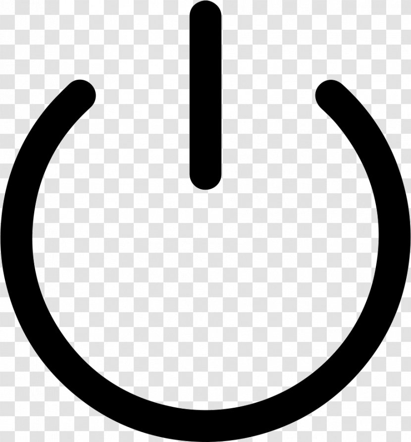 Power Symbol - Web Typography Transparent PNG