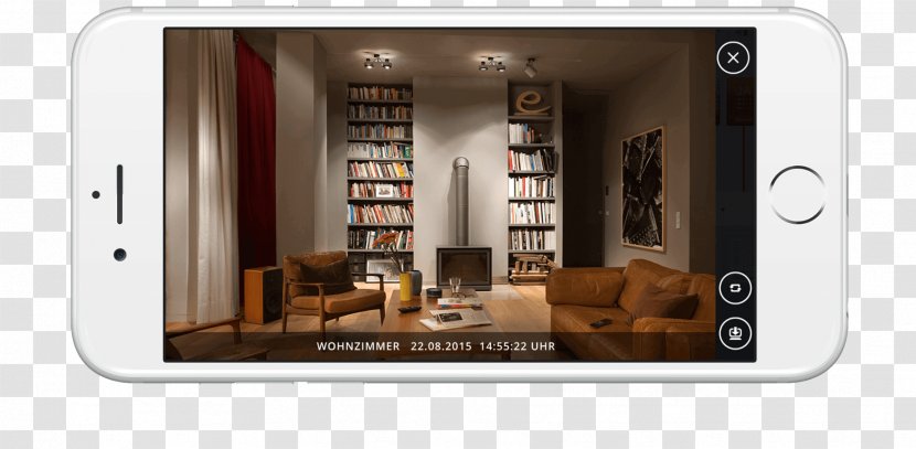 Apartment Living Room - Multimedia - Smart Home Transparent PNG