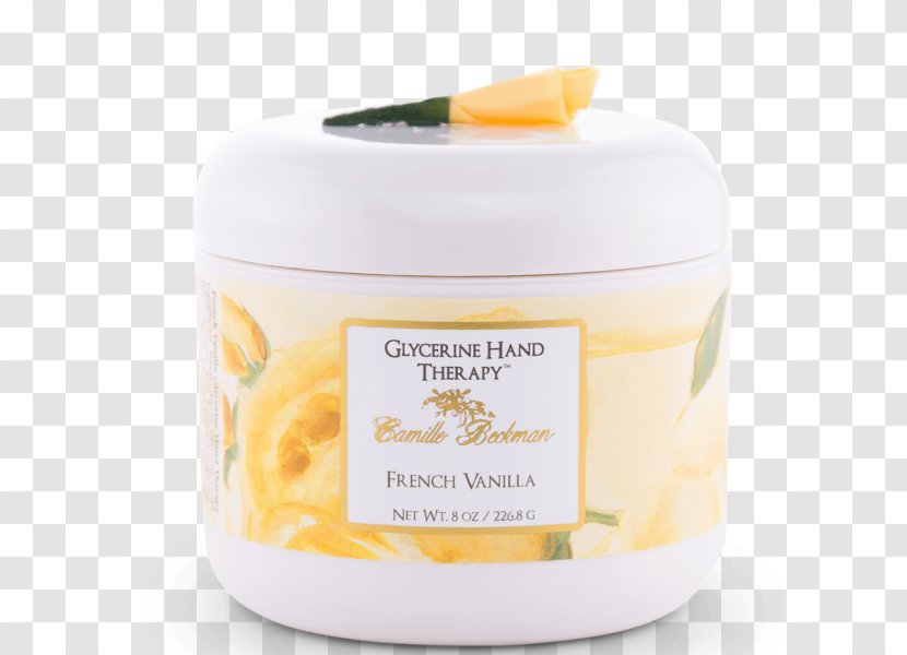 Cream Camille Beckman Glycerine Hand Therapy Glycerol Flavor Vanilla - Skin Care Transparent PNG