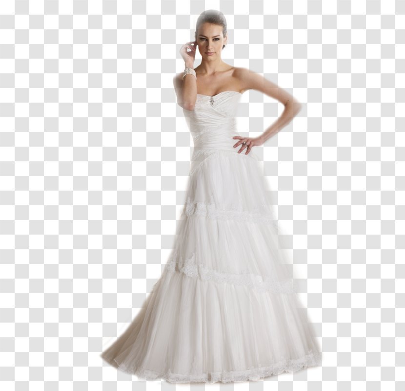 Wedding Dress Sleeve A-line Bride - Tree Transparent PNG
