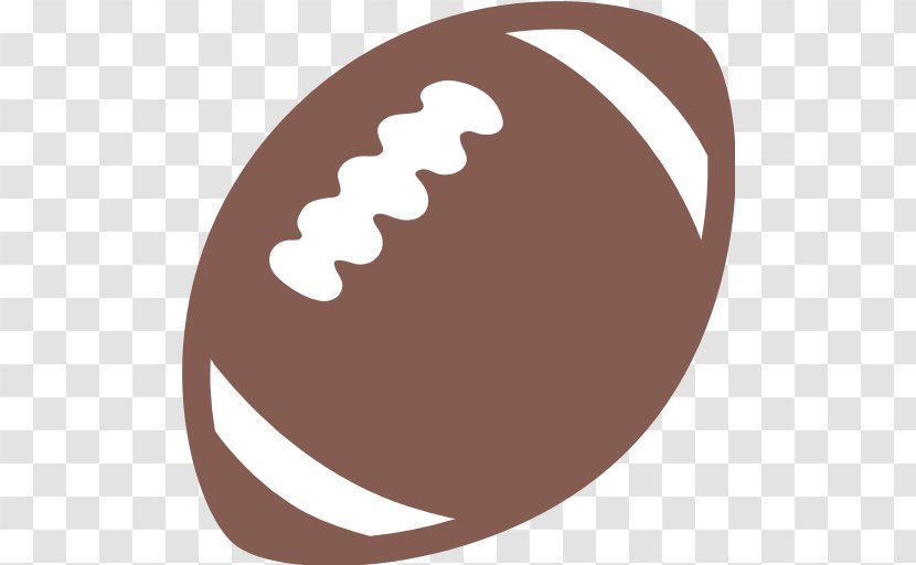 Emoji American Football Rugby Line Drawing - Team Transparent PNG