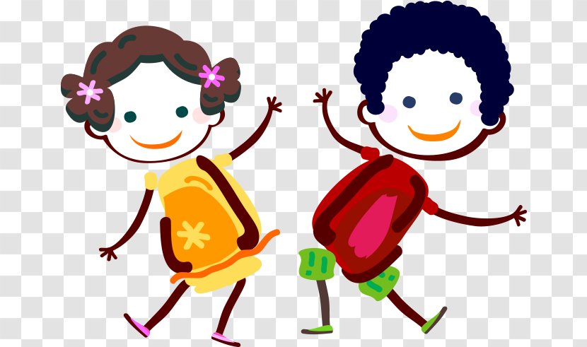 Kids Playing Cartoon - Pleased - Smile Sports Transparent PNG