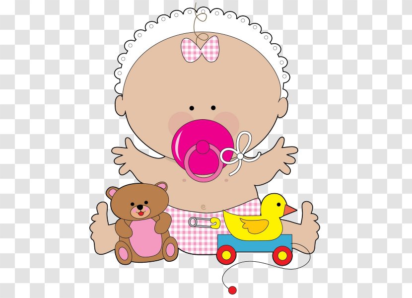 Infant Child Clip Art - Flower - Sucks Pacifier Transparent PNG