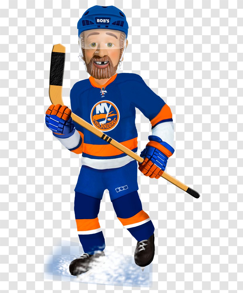 Defenceman New York Islanders College Ice Hockey Personal Protective Equipment - Headgear - Islander Day Transparent PNG