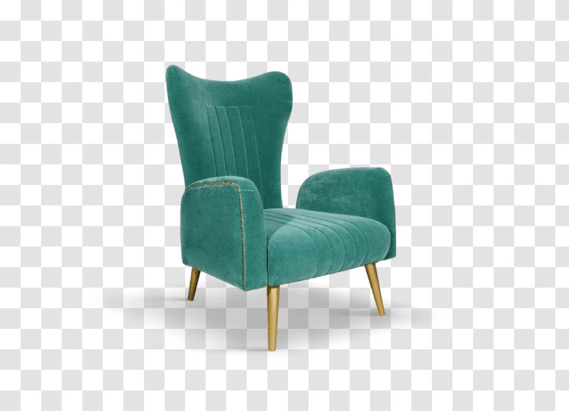 Light Green Background - Wood - Club Chair Teal Transparent PNG