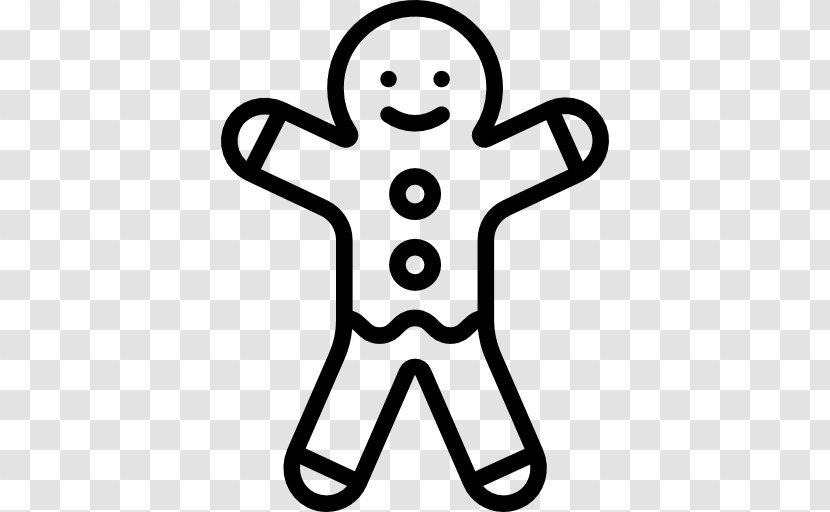 Gingerbread Man Biscuit - Smile Transparent PNG