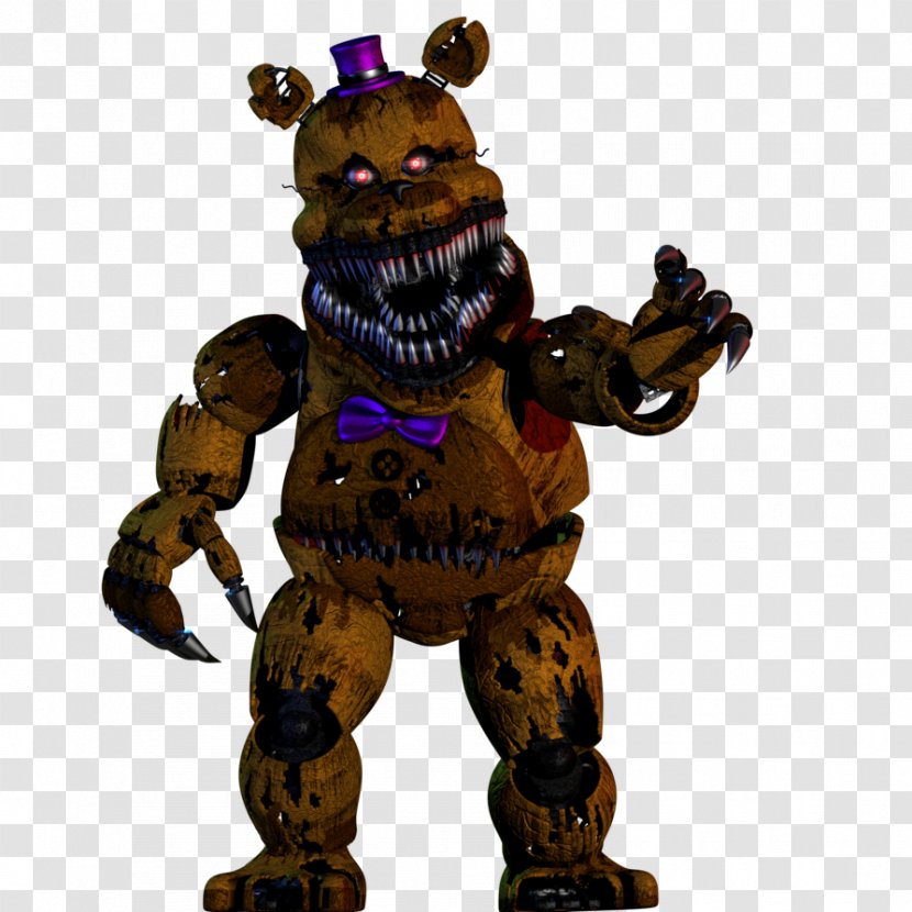 Five Nights At Freddy's Image Nightmare Photograph Drawing - Animatronics - Fred Bear C4d Transparent PNG