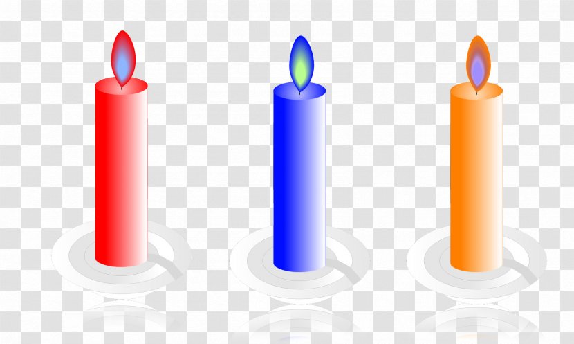Wax Cylinder - Free Color Candle Pull Material Transparent PNG
