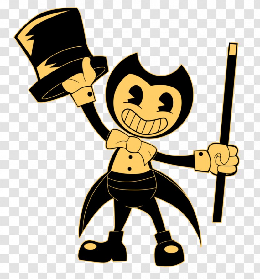 Bendy And The Ink Machine Drawing Fan Art - Human Behavior - Fictional Character Transparent PNG