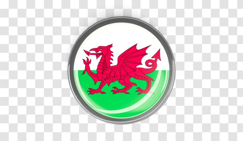 Flag Of Wales Welsh Dragon - Body Jewelry Transparent PNG