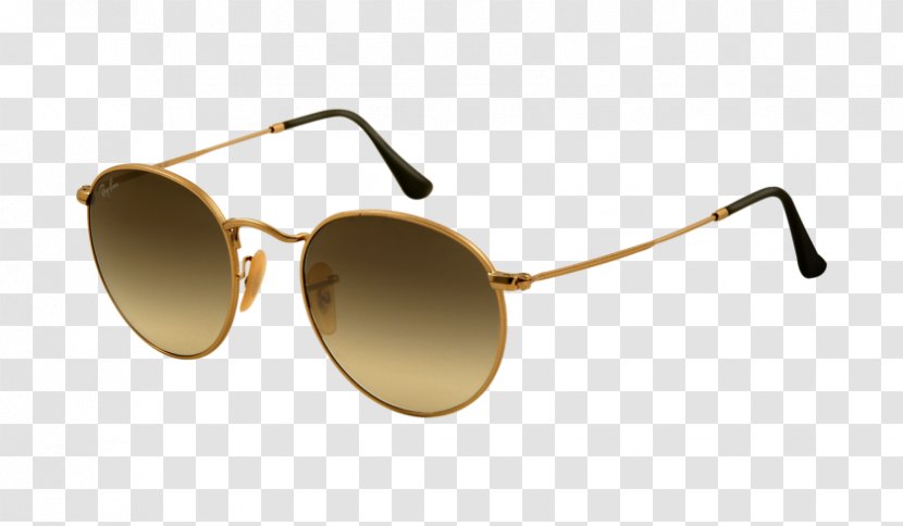 Ray-Ban Round Metal Aviator Sunglasses - Rayban - Optical Ray Transparent PNG