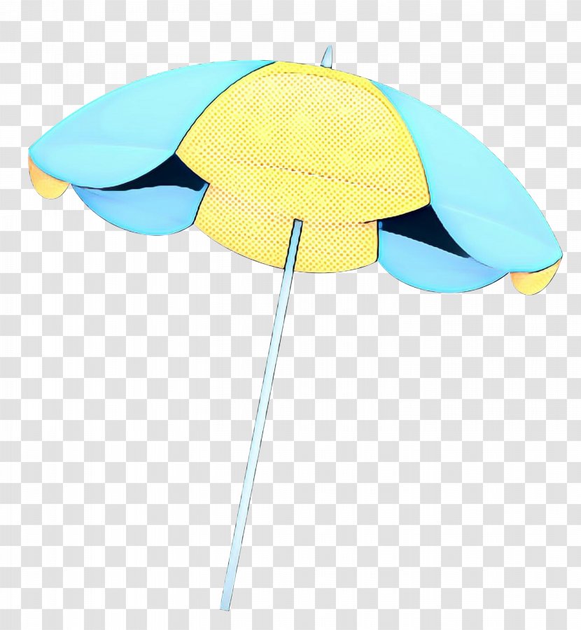 Umbrella Product Design Yellow - Turquoise - Table Transparent PNG