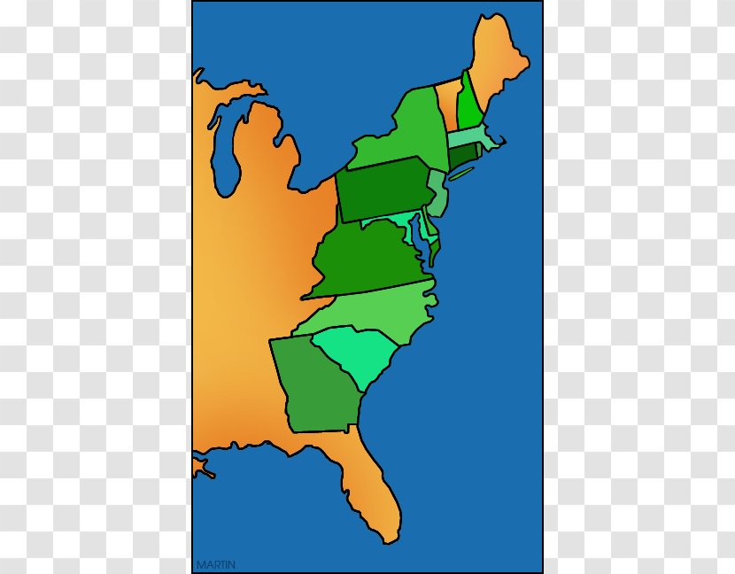 New England Colonies Jamestown Colony Of Virginia Southern - Colonial History The United States - Thirteen Cliparts Transparent PNG