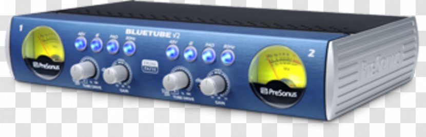 Microphone Preamplifier PreSonus Channel Strip - Sound Cards Audio Adapters Transparent PNG