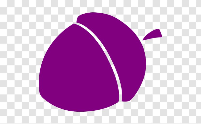 Acorn Clip Art - Purple Transparent PNG