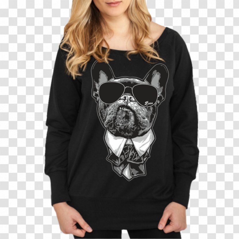 Hoodie French Bulldog T-shirt American Bully Transparent PNG