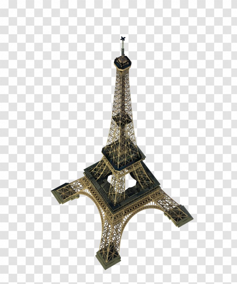 Eiffel Tower Champ De Mars Low Poly 3D Computer Graphics Transparent PNG