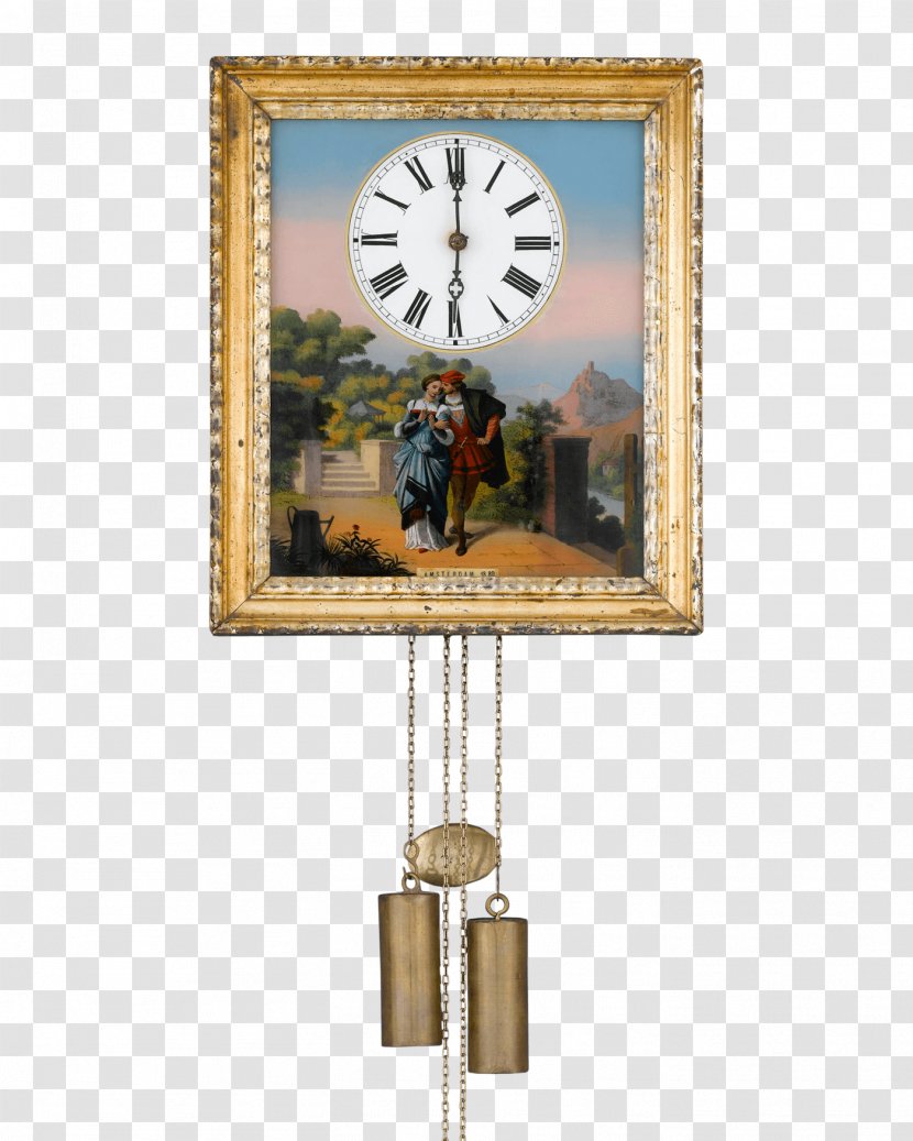 Cuckoo Clock Mantel Antique Ormolu Transparent PNG