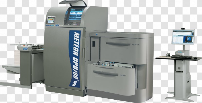 Digital Printing MGI Graphic Paper Drupa - System - Offset Machine Transparent PNG