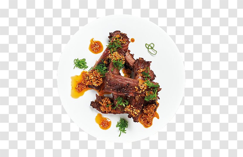 Yakitori Spare Ribs Barbecue Take-out Meat - Cuisine Transparent PNG