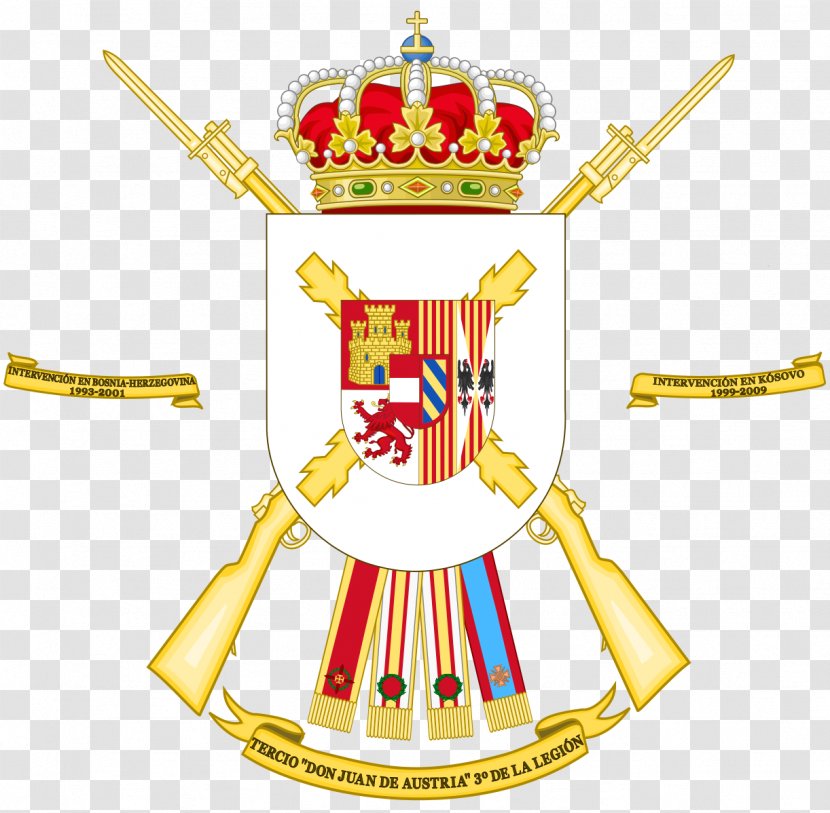 Spanish Legion Regiment Tercio Army Military - John Of Austria Transparent PNG