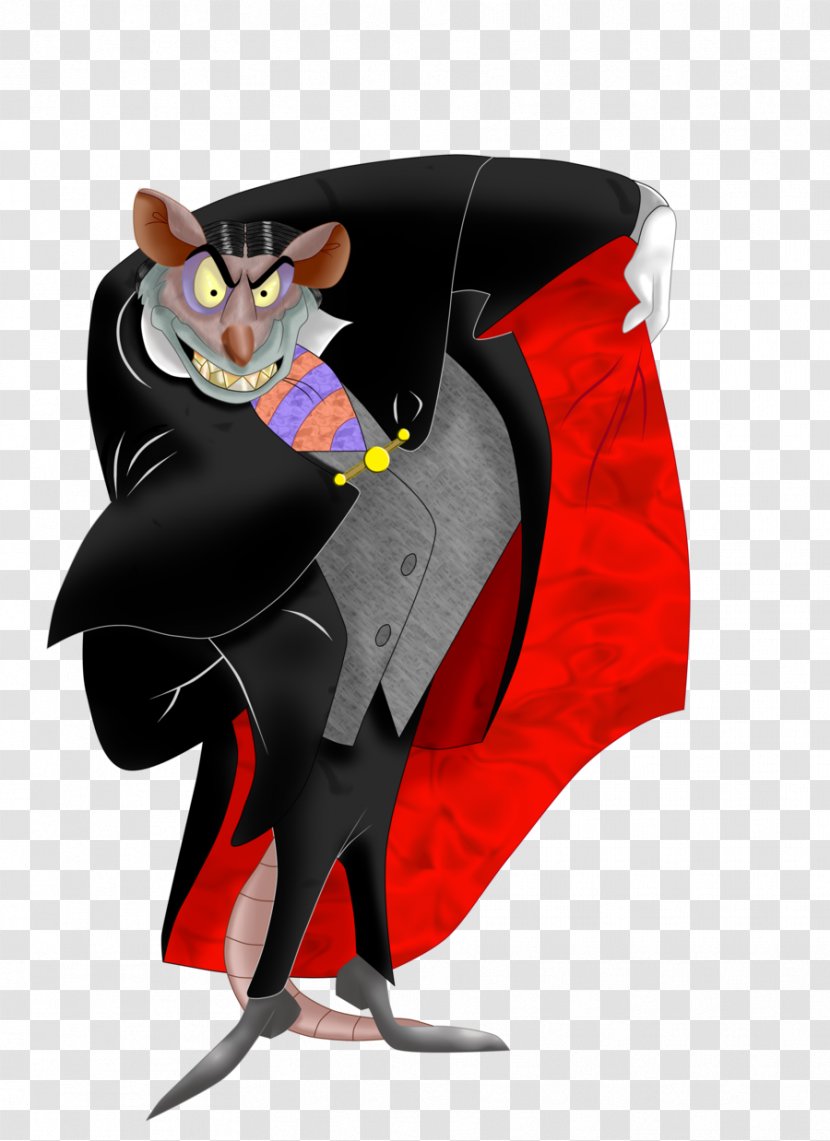 Professor Ratigan Ursula Villain Character - Deviantart - Disneyland Vector Transparent PNG