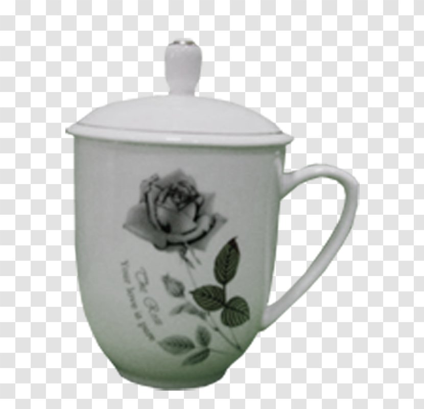 Coffee Cup Kettle Porcelain Lid Mug Transparent PNG