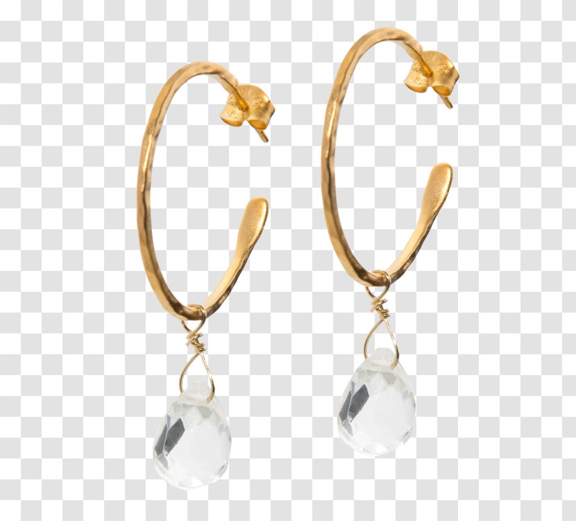 Earring Gold Jewellery Kreole - Lotus Jade Rabbit Transparent PNG