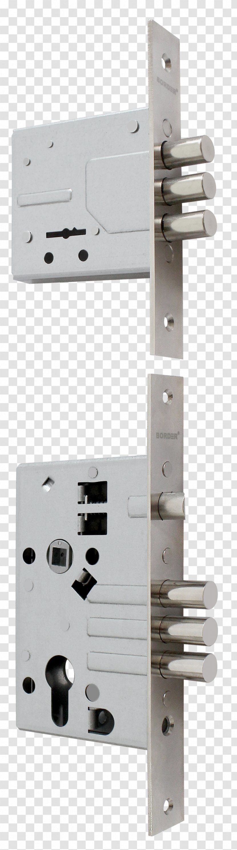 Mortise Lock Door Cylinder Steel - Hardware Accessory - Locks Transparent PNG