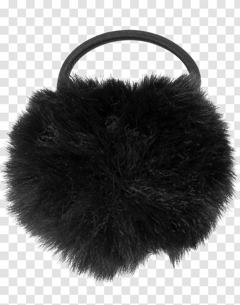 Fur Clothing Handbag Snout - Black M - Pom Transparent PNG