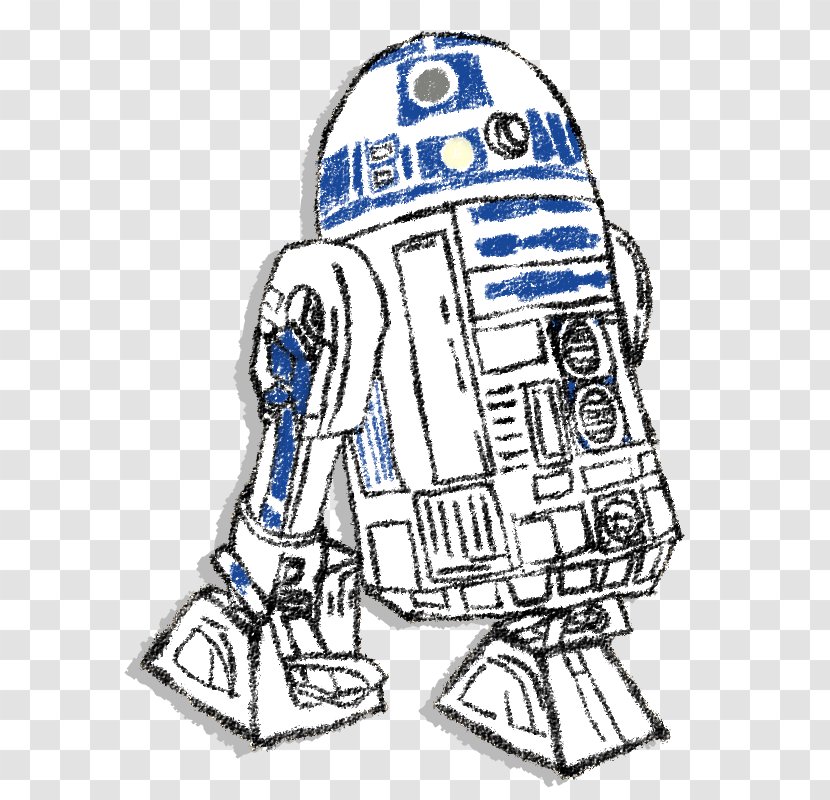 R2-D2 Lola Loud Drawing Animation Art - R2d2 Transparent PNG