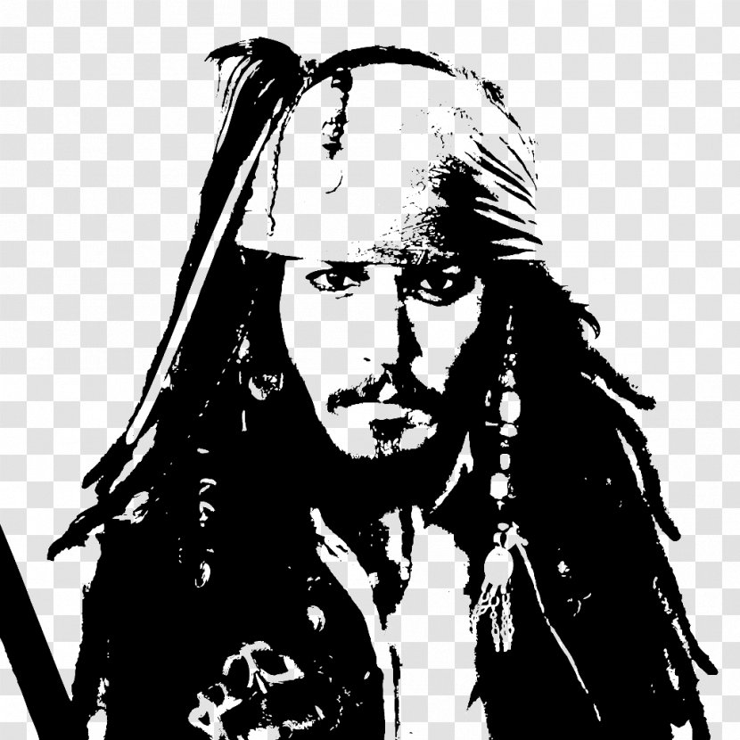 Jack Sparrow Pirates Of The Caribbean: Curse Black Pearl List Caribbean Characters - Art Transparent PNG