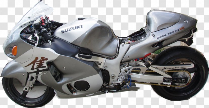 Motorcycle Fairing Car Accessories Exhaust System Suzuki - Vehicle Transparent PNG