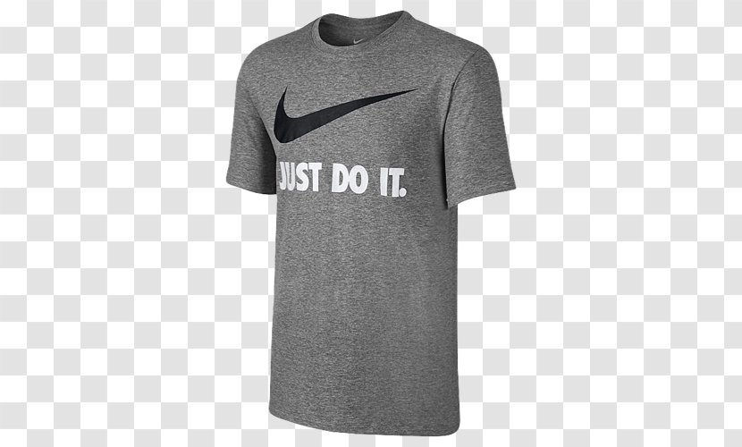 T-shirt Nike Just Do It Swoosh Sleeve - Tshirt Transparent PNG