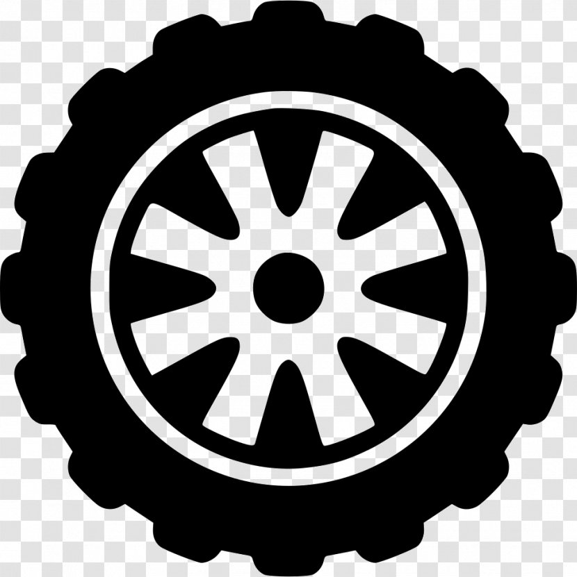 Car Tire Wheel Tread - Bicycle Part Transparent PNG