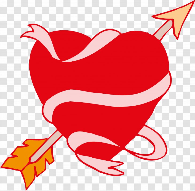 Love Hearts Drawing Ribbon Clip Art - Watercolor - Cupid Transparent PNG