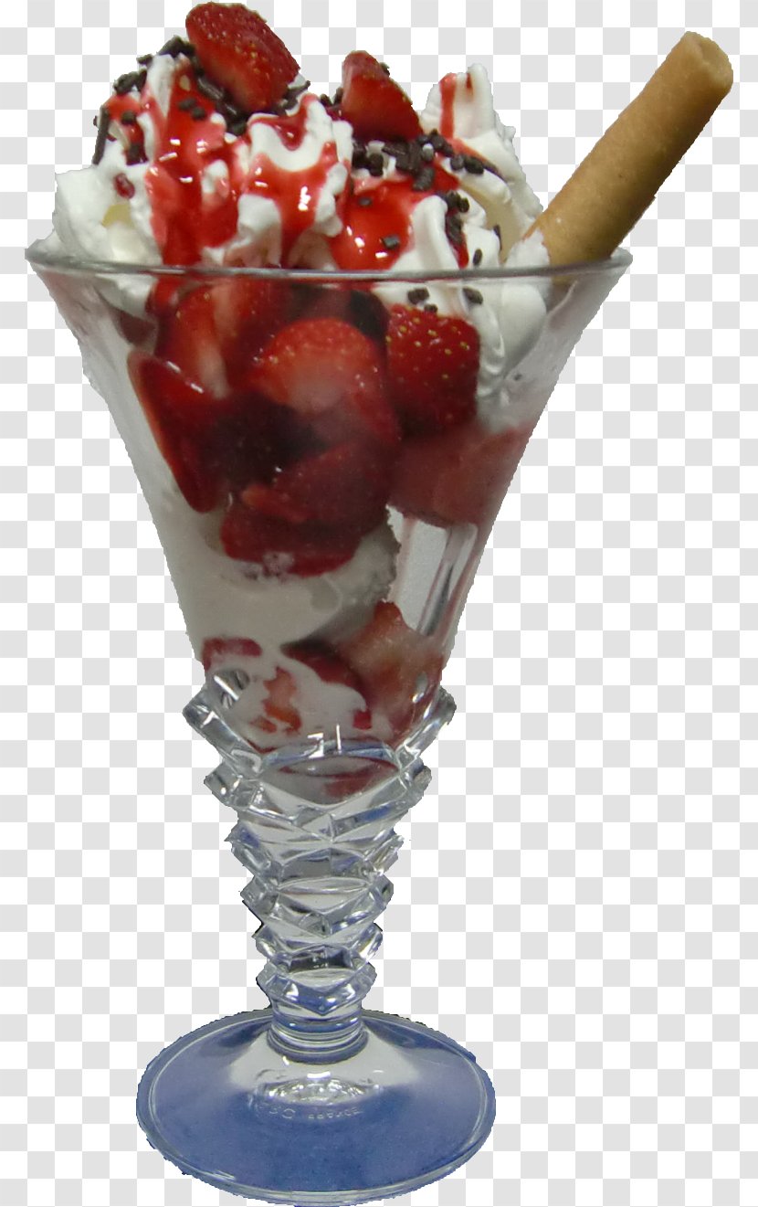 Sundae Gelato Ice Cream Parfait - Dessert Transparent PNG