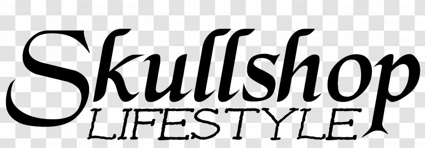 Logo Sakura Buffet Brand Font - Monochrome - Motorcycle Skull Transparent PNG